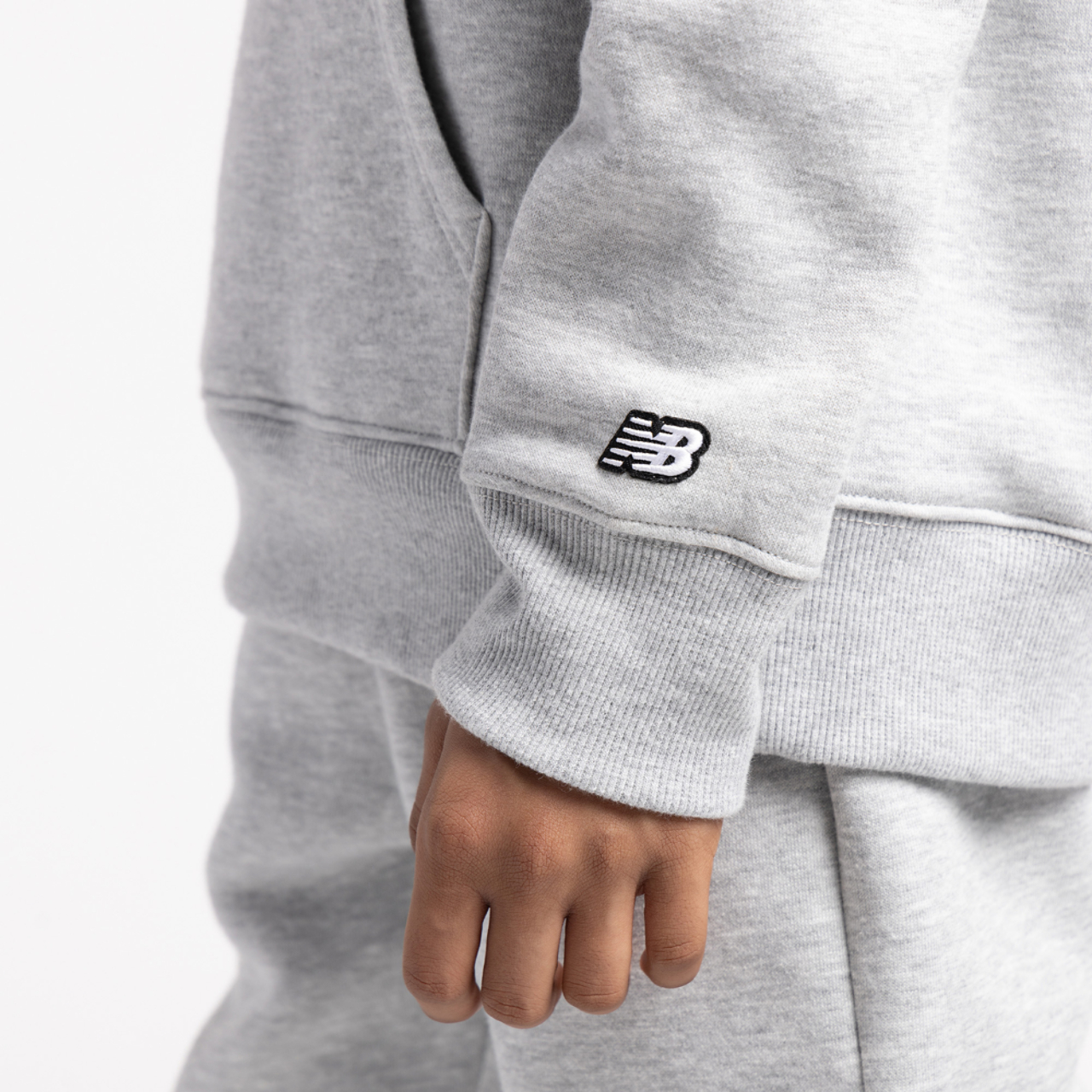 New Balance Classic Fleece Hoodie  Image 4 of 5. Tap to open photo gallery.