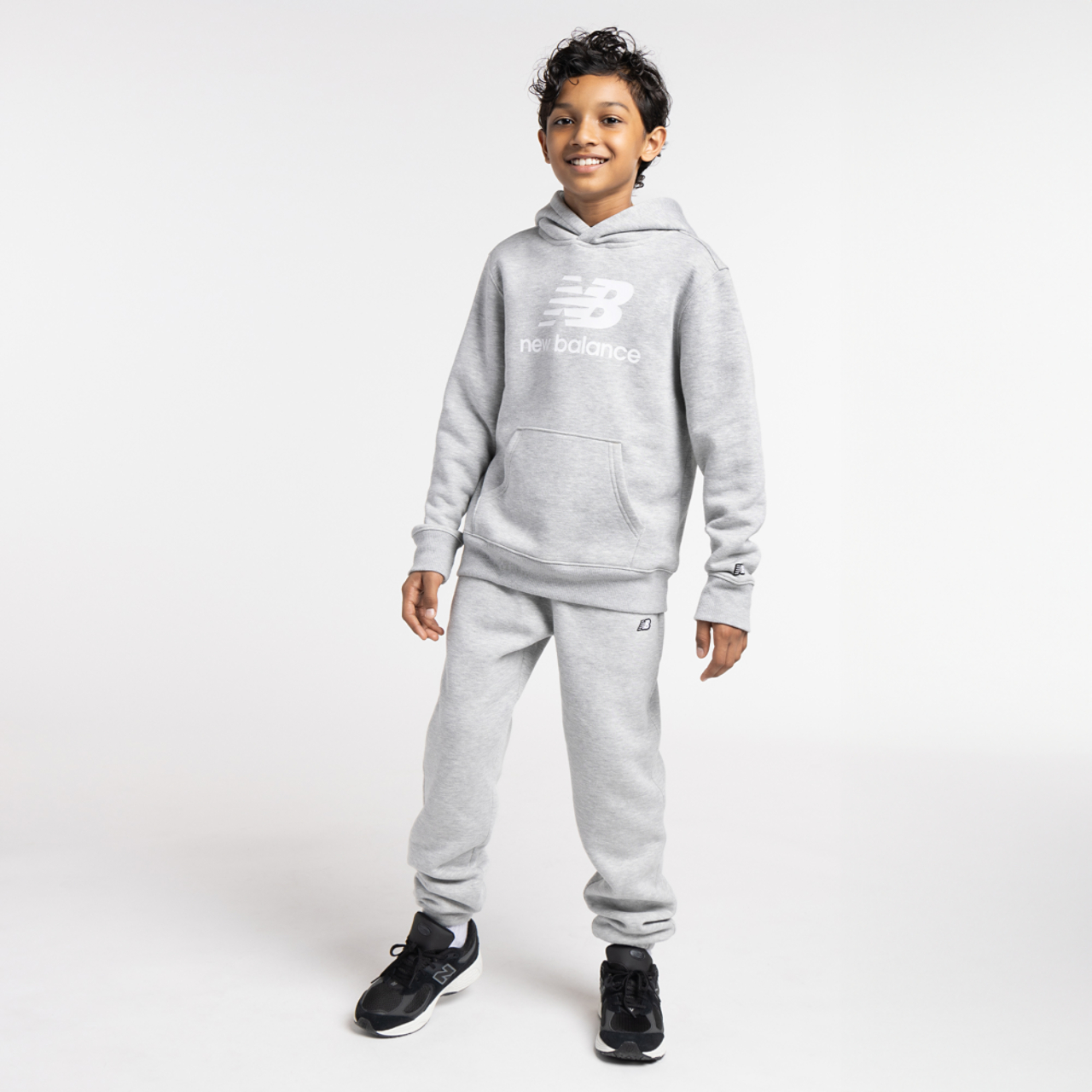 New Balance Classic Fleece Hoodie  Image 5 of 5. Tap to open photo gallery.