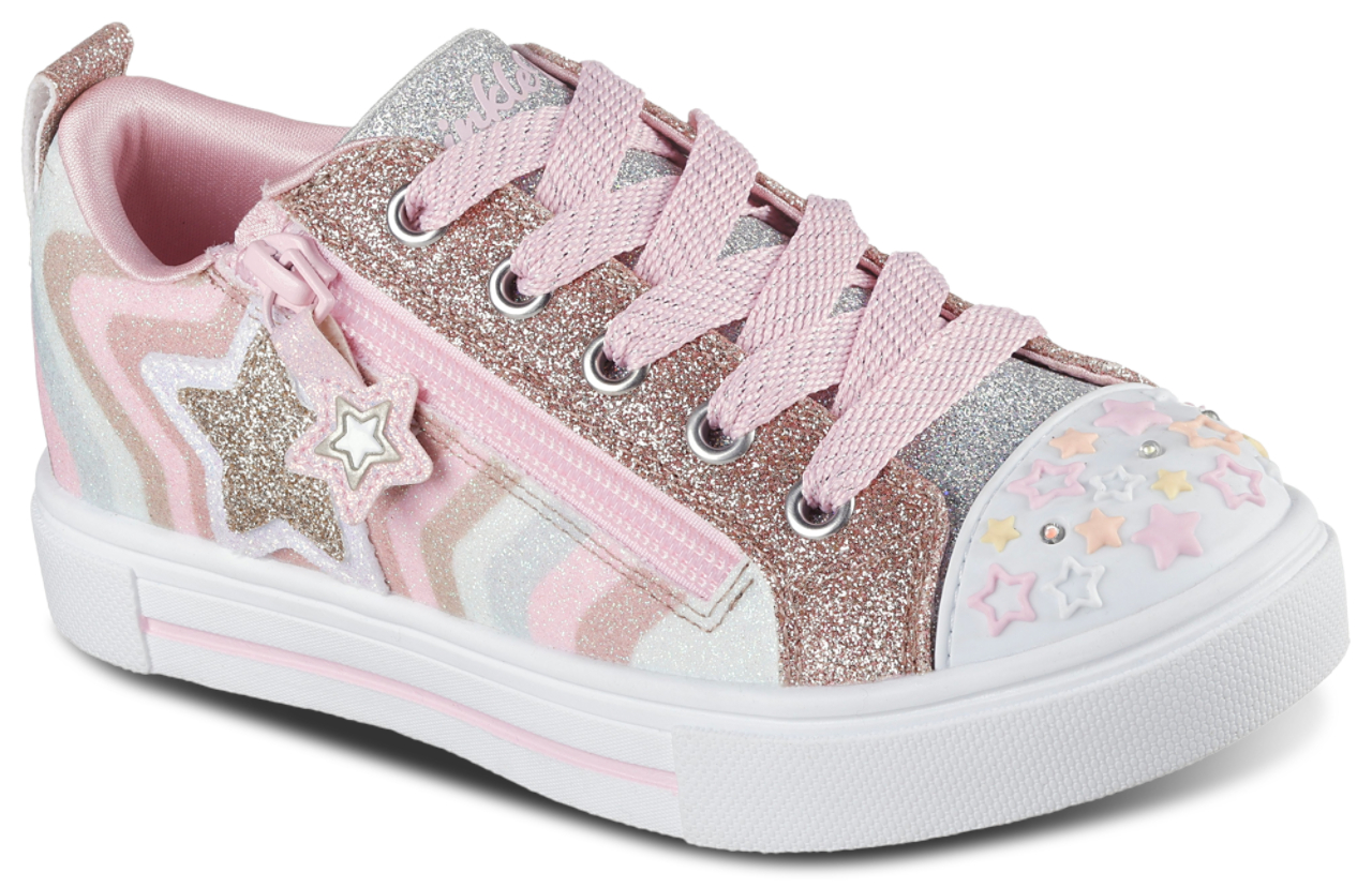 Skechers Twinkle Sparks Cosmic Burst Image 3 of 5. Tap to open photo gallery.