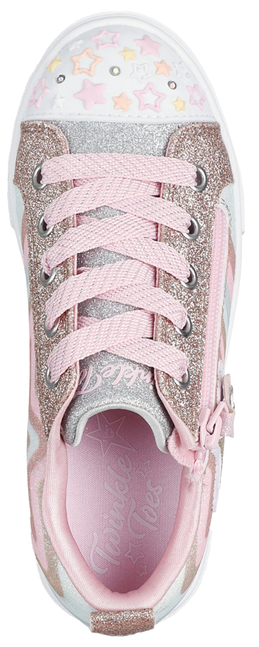 Skechers Twinkle Sparks Cosmic Burst Image 4 of 5. Tap to open photo gallery.