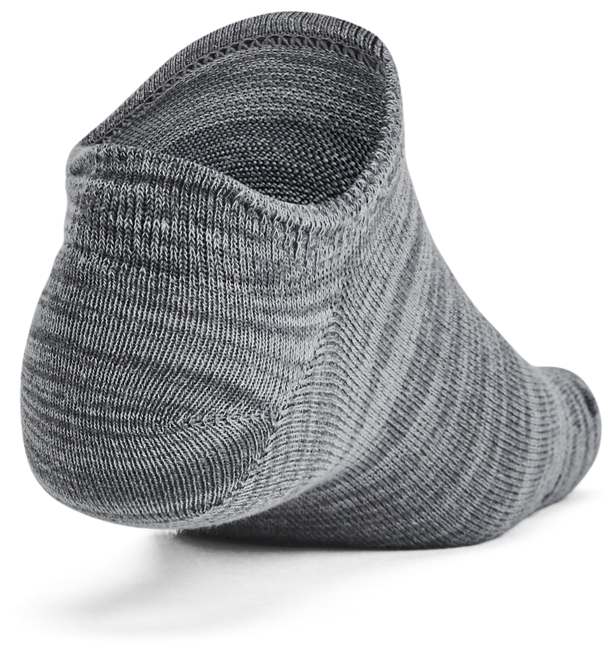 Under Armour Essential 6 Pack No Show Socks Image 3 of 4. Tap to open photo gallery.