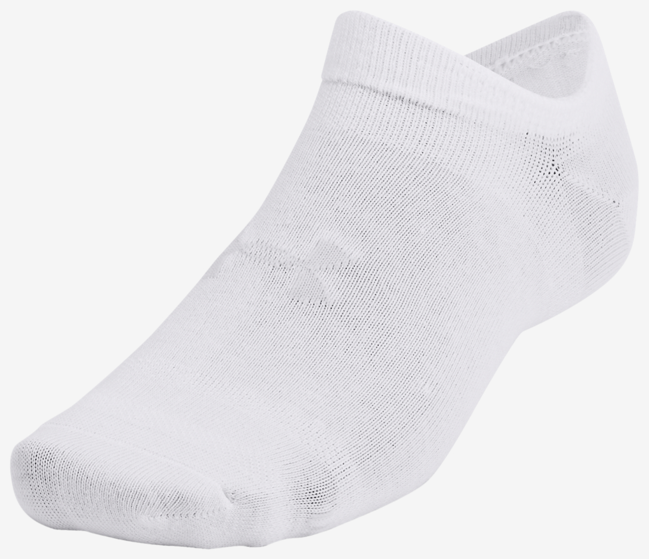 Under Armour Essential 6 Pack No Show Socks Image 4 of 5. Tap to open photo gallery.