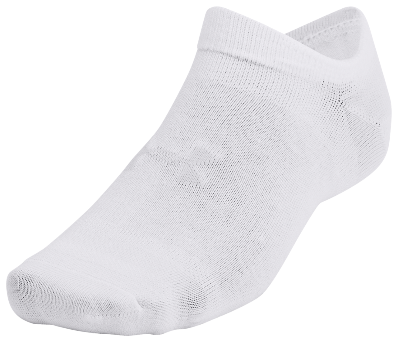 Under Armour Essential 6 Pack No Show Socks Image 4 of 5. Tap to open photo gallery.