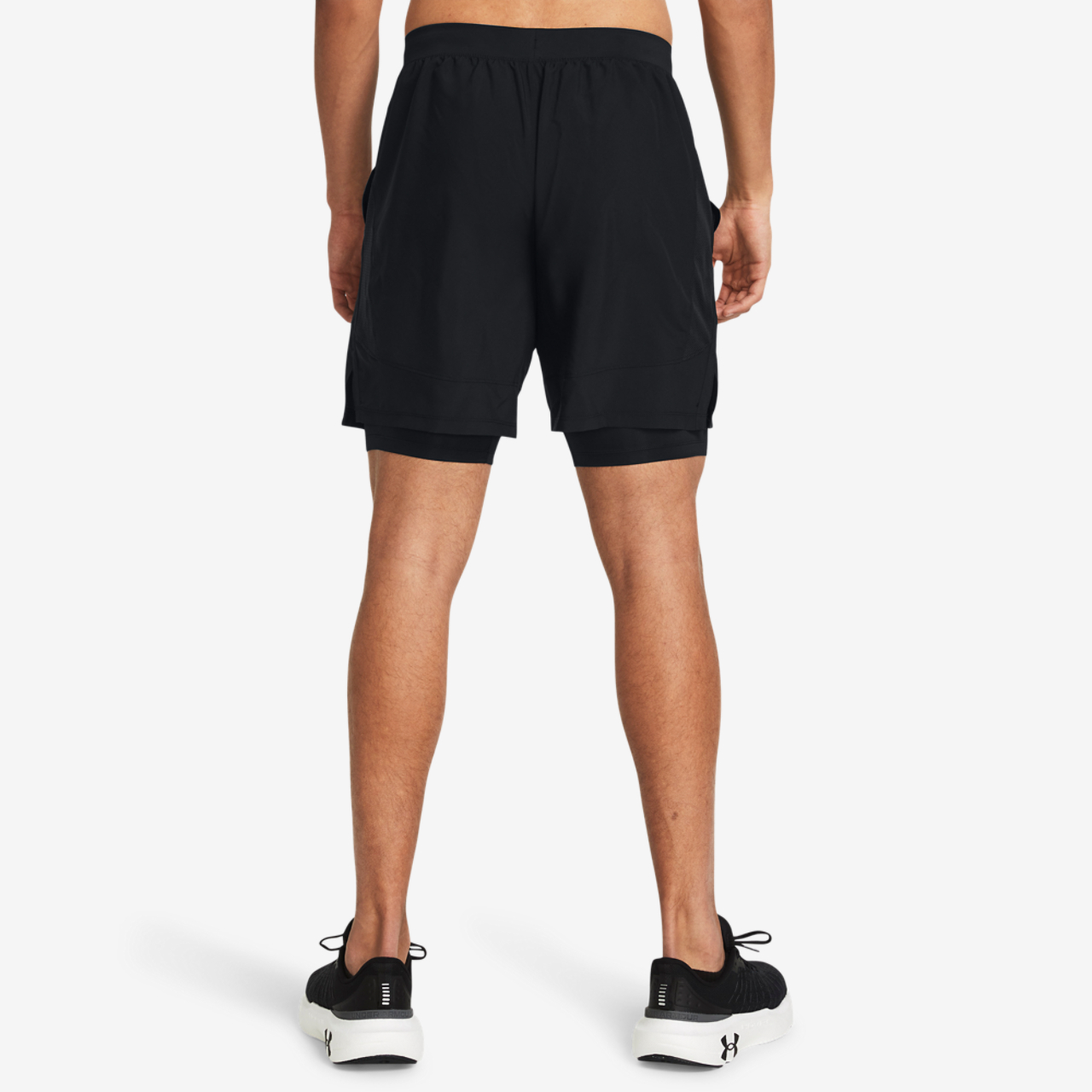 Under Armour Launch 7'' 2-IN-1 Shorts Image 2 of 4. Tap to open photo gallery.