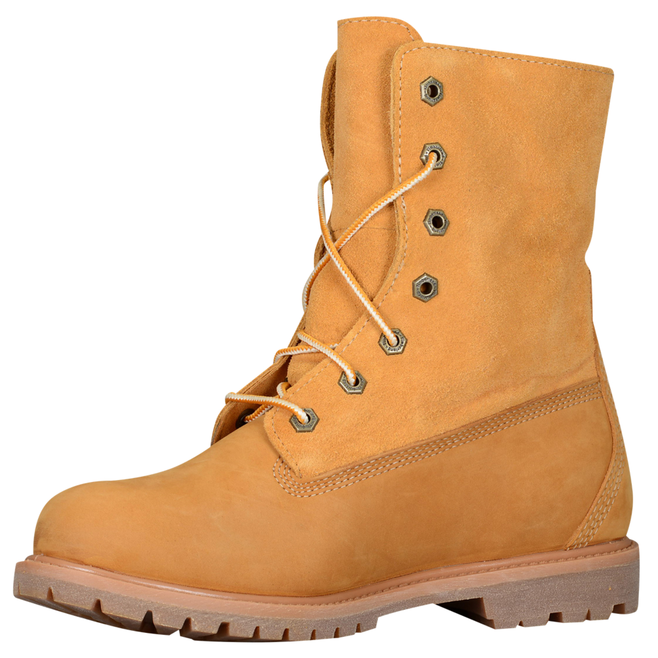 Timberland Teddy Fleece Fold Down Boots Image 3 of 6. Tap to open photo gallery.