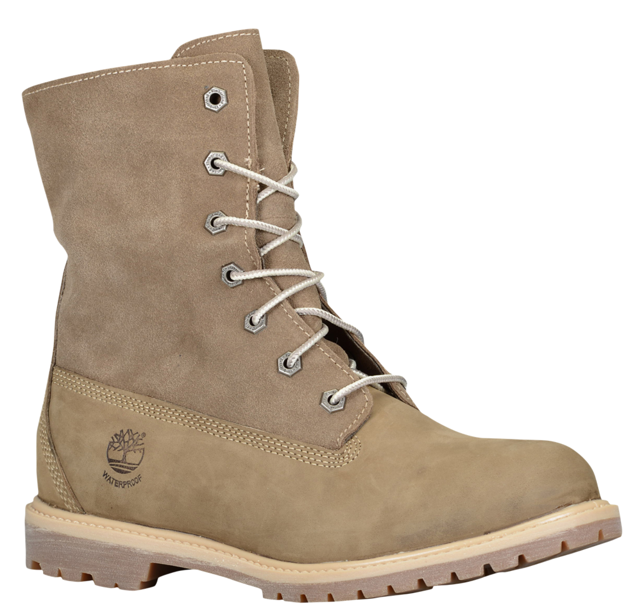 Timberland Teddy Fleece Fold Down Boots Image 1 of 7. Tap to open photo gallery.