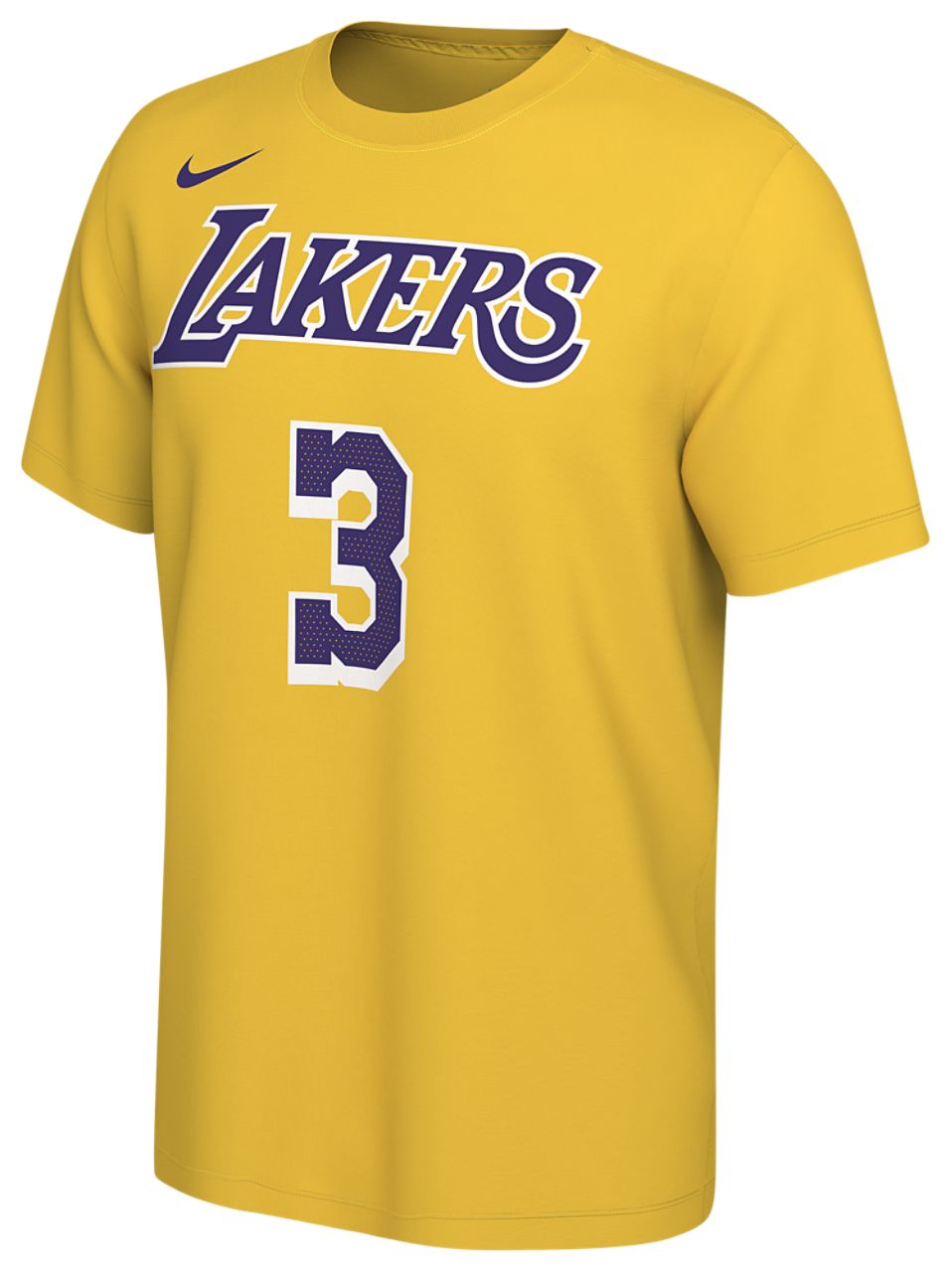 Nike Lakers Restart Name & Number T-Shirt Image 1 of 2. Tap to open photo gallery.
