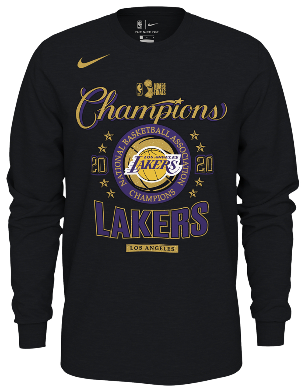 Nike NBA Locker Room Champion L/S T-shirt Image 1 of 2. Tap to open photo gallery.