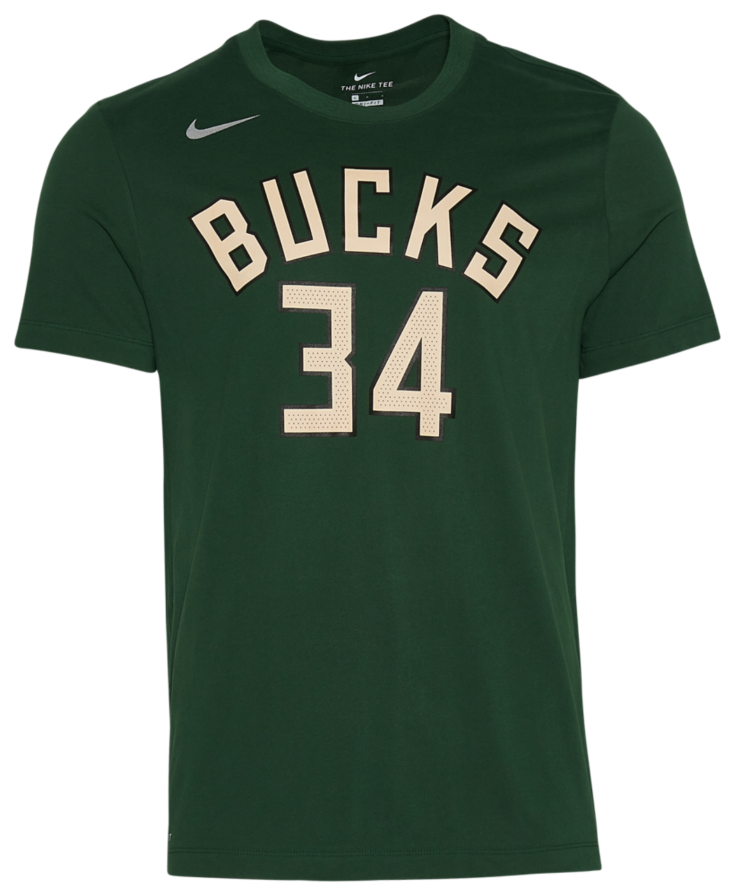 Nike Bucks Restart Name & Number T-Shirt Image 2 of 2. Tap to open photo gallery.