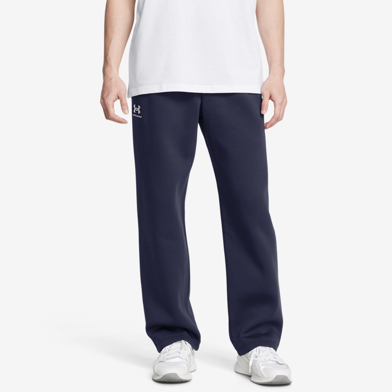 Under Armour Essential Fleece Pants Image 4 of 5. Tap to open photo gallery.