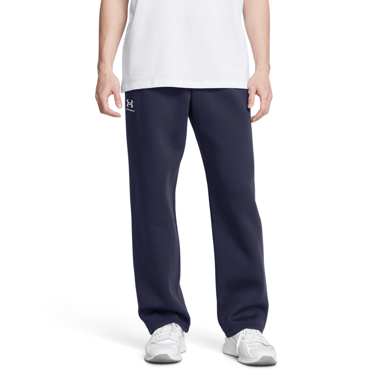 Under Armour Essential Fleece Pants Image 4 of 5. Tap to open photo gallery.