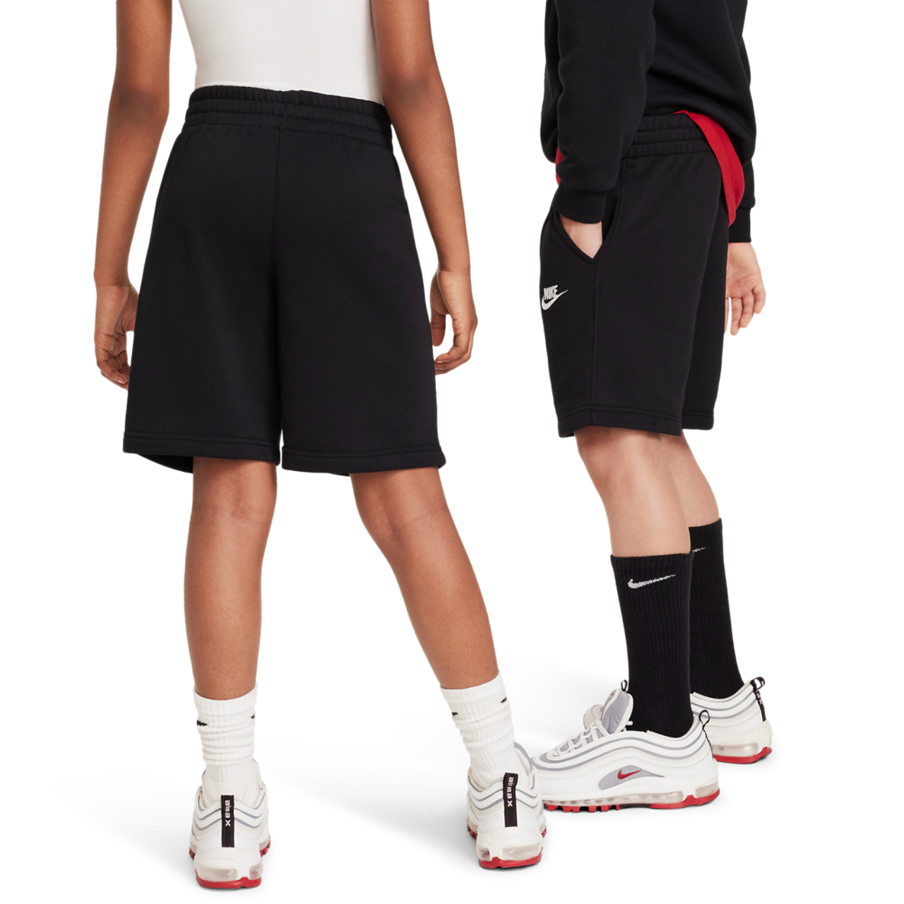 Nike Short en molleton NSW Club Image 2 de 6. Appuyez pour ouvrir la galerie de photos.
