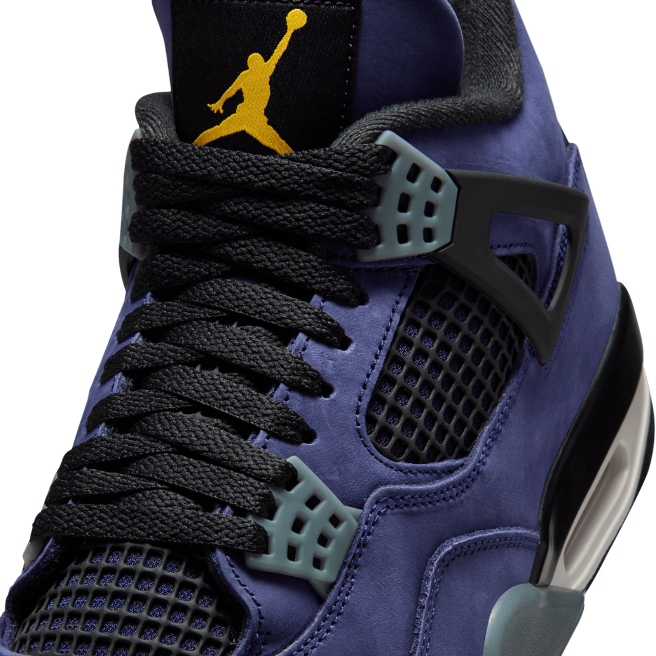 Jordan Retro 4 Lakers  Image 7 of 8. Tap to open photo gallery.