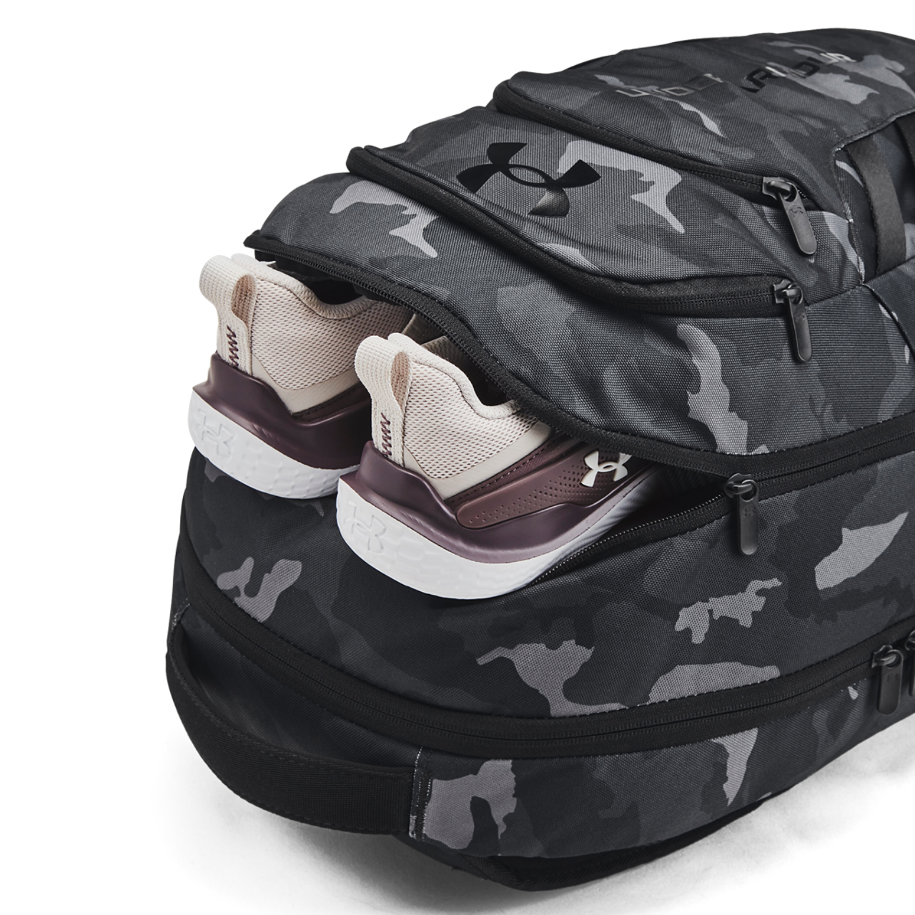 Under Armour Hustle 6.0 Pro Backpack Image 5 of 5. Tap to open photo gallery.