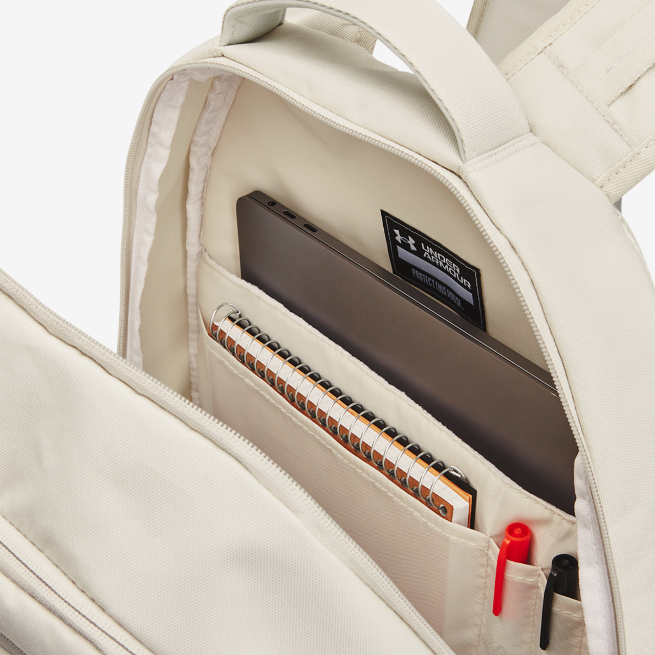 Under Armour Hustle 6.0 Pro Backpack Image 3 of 6. Tap to open photo gallery.