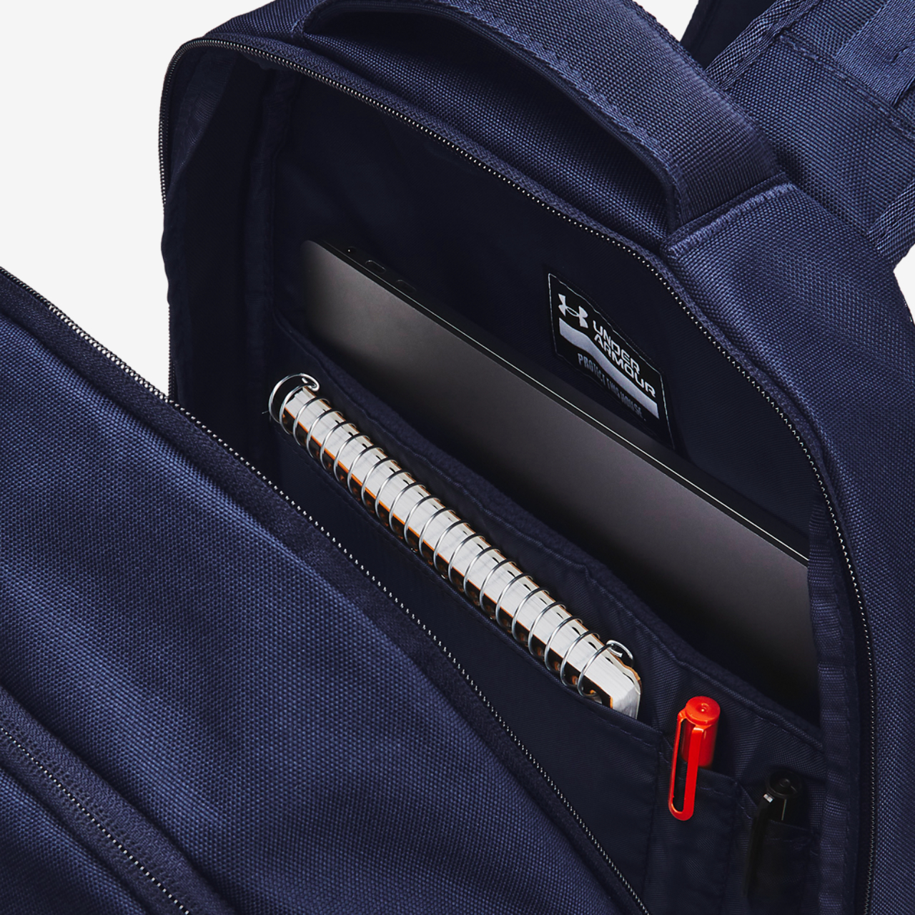 Under Armour Hustle 6.0 Pro Backpack Image 3 of 6. Tap to open photo gallery.