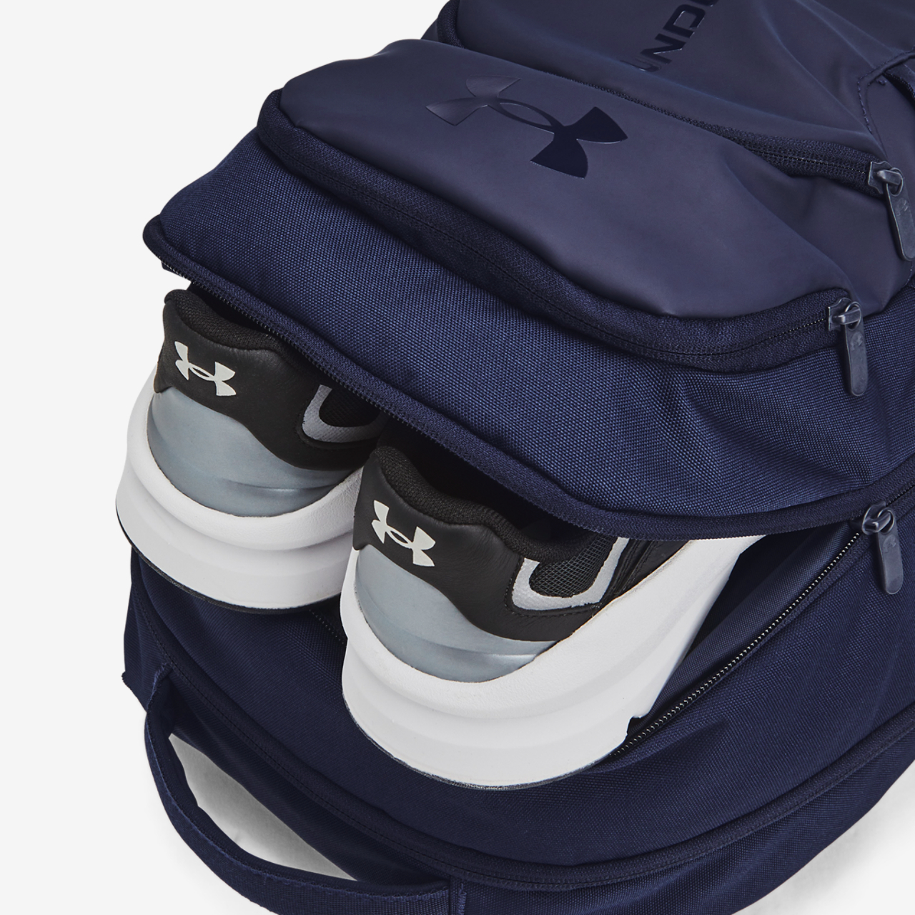 Under Armour Hustle 6.0 Pro Backpack Image 6 of 6. Tap to open photo gallery.