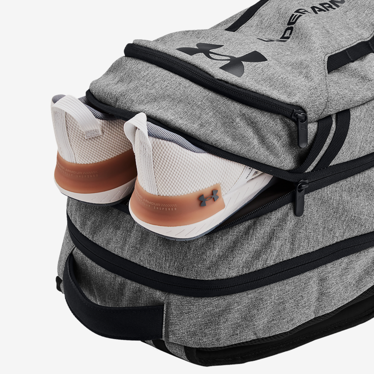 Under Armour Hustle 6.0 Backpack Image 4 of 5. Tap to open photo gallery.