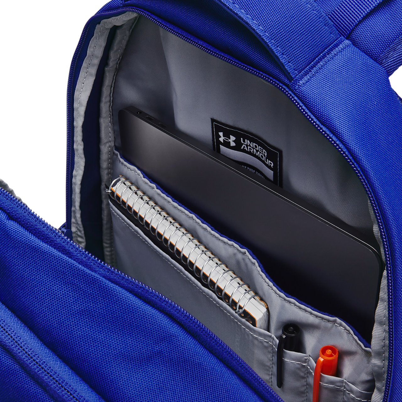 Under Armour Hustle 6.0 Backpack Image 5 of 5. Tap to open photo gallery.