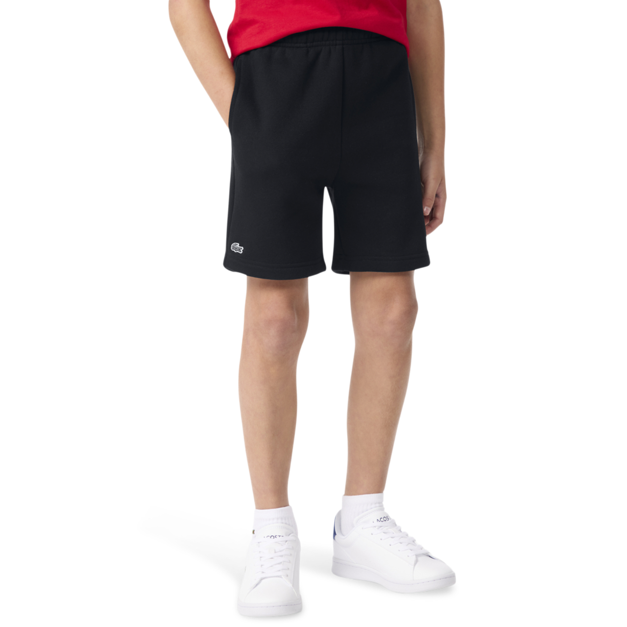 Lacoste Core Fleece Short  Image 1 of 8. Tap to open photo gallery.