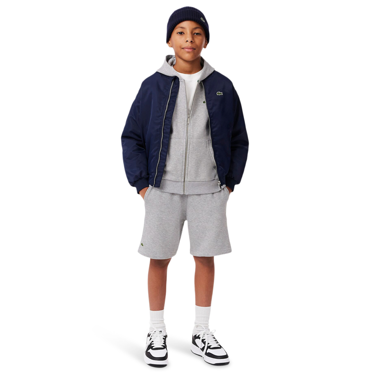 Lacoste Core Fleece Short  Image 6 of 11. Tap to open photo gallery.