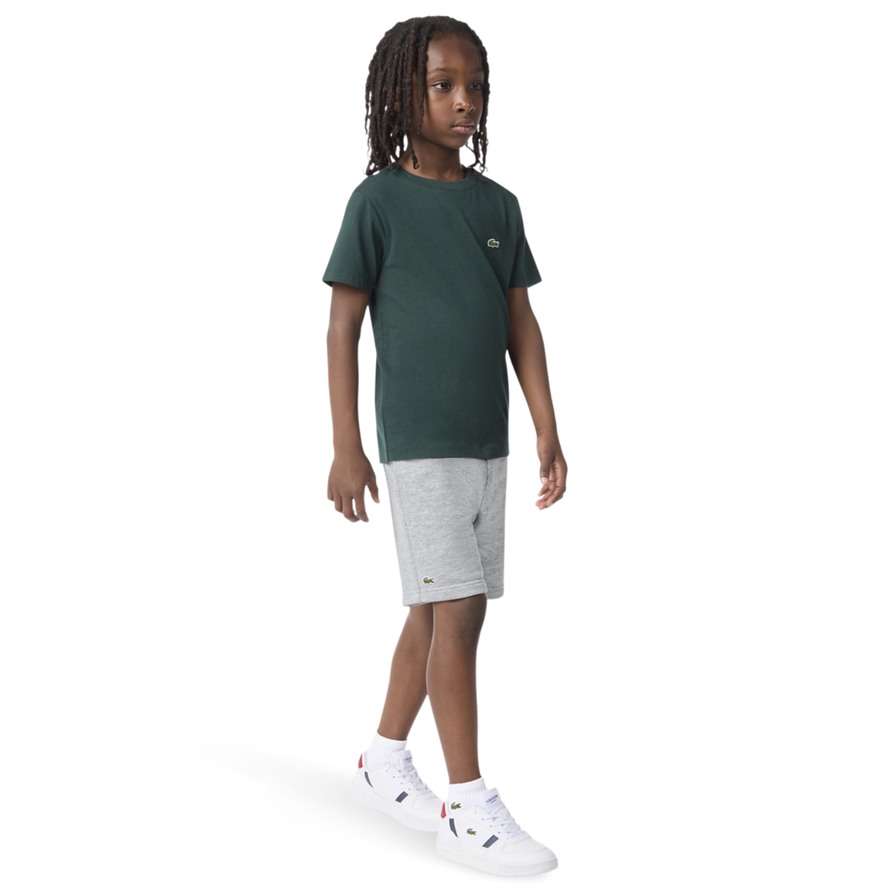 Lacoste Core Fleece Short  Image 7 of 11. Tap to open photo gallery.
