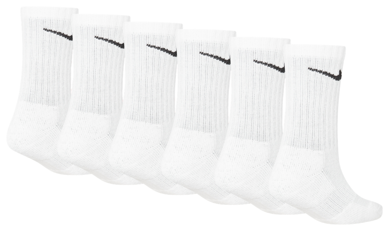 Nike 6 Pack Crew Socks  Image 2 of 2. Tap to open photo gallery.