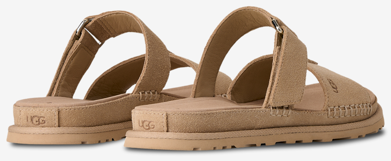 UGG GoldenGaze Slides Image 3 of 5. Tap to open photo gallery.