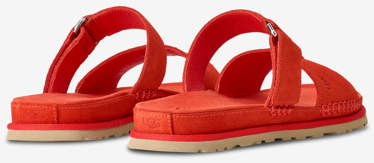 UGG GoldenGaze Slides Image 3 of 5. Tap to open photo gallery.