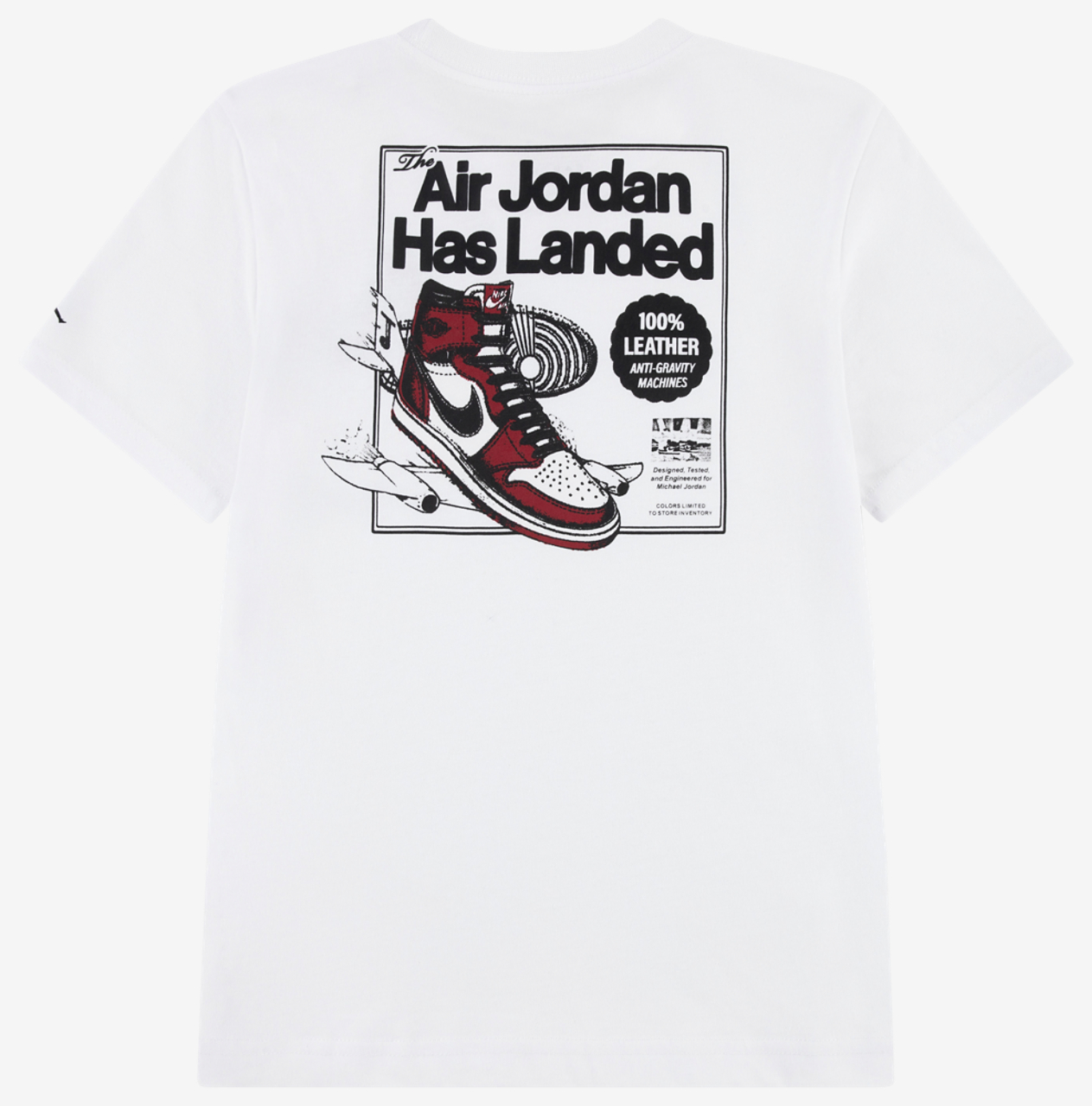 Jordan Has Landed Short Sleeve T-Shirt Image 2 of 4. Tap to open photo gallery.