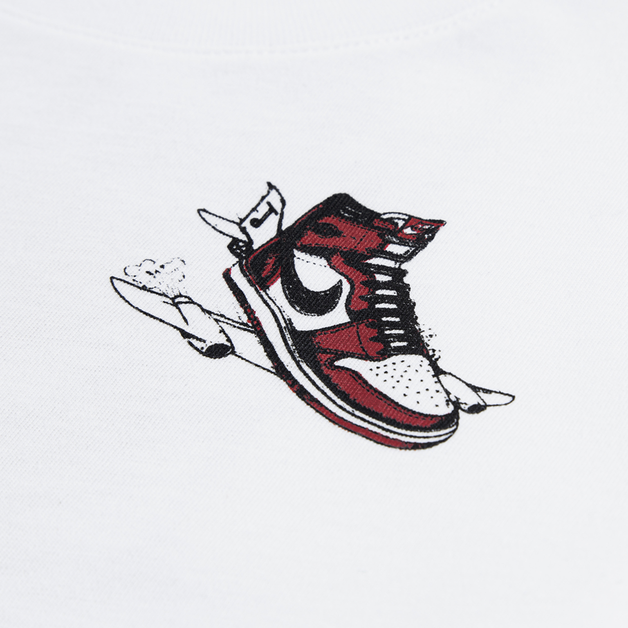 Jordan Has Landed Short Sleeve T-Shirt Image 3 of 4. Tap to open photo gallery.