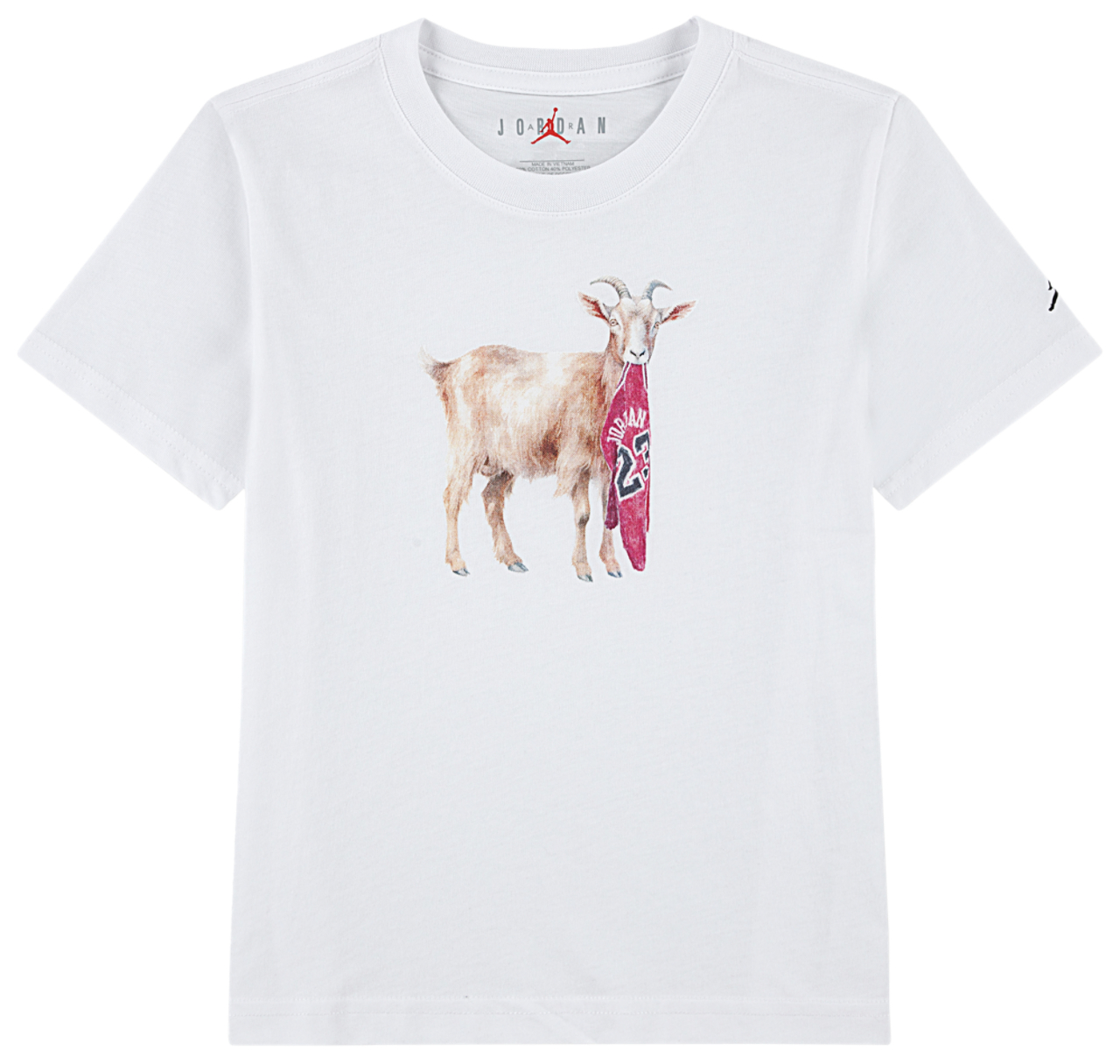 Jordan Goat Short Sleeve T-Shirt Image 1 of 3. Tap to open photo gallery.