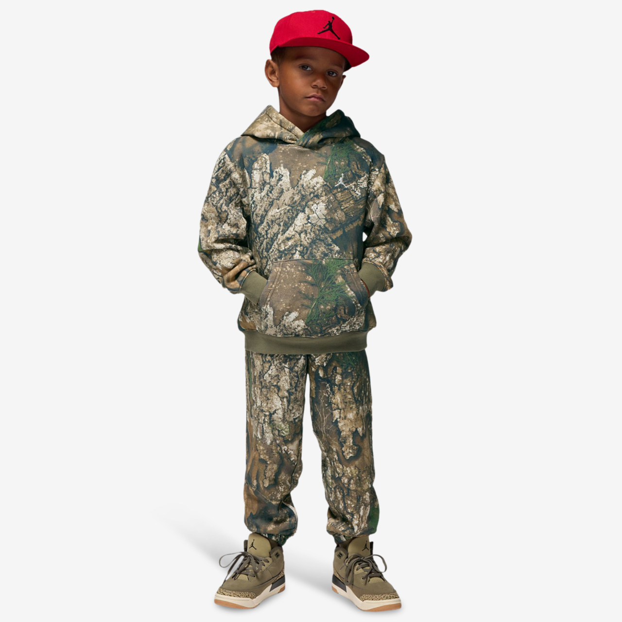 Jordan MVP Realtree Hoodie Fleece Set Image 1 of 7. Tap to open photo gallery.