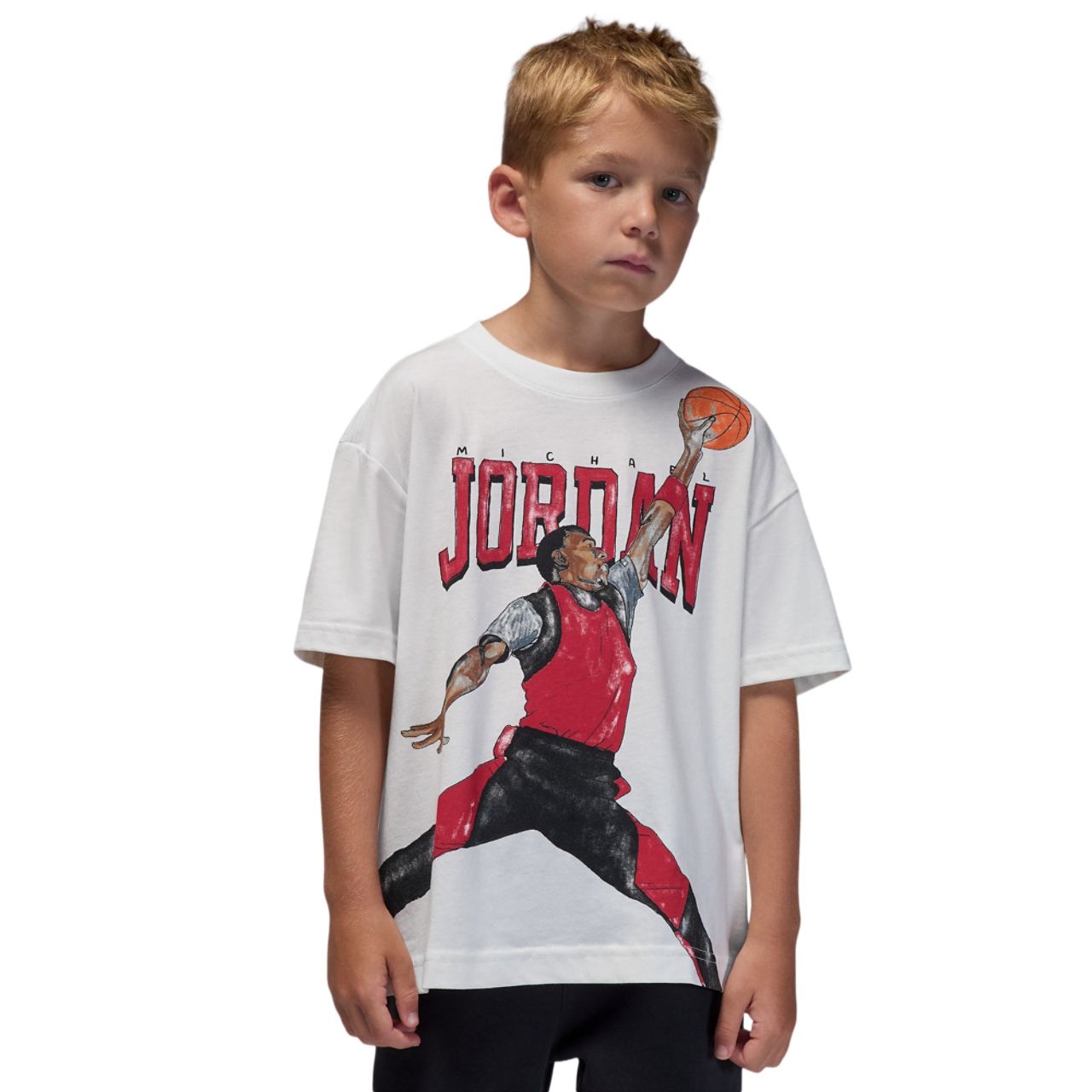 Jordan Sketch T-Shirt Image 1 of 7. Tap to open photo gallery.