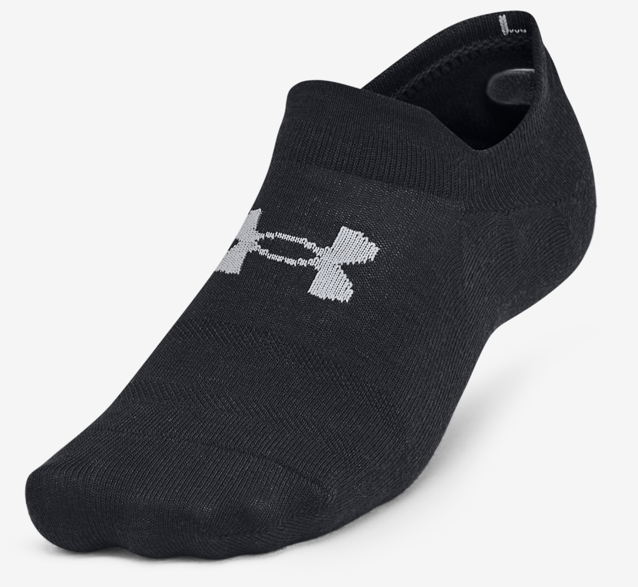 Under Armour Essential 6 Pack Ultra Low Socks Image 2 of 4. Tap to open photo gallery.