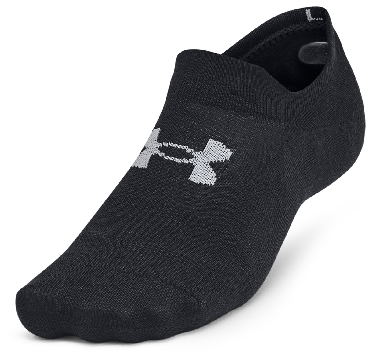 Under Armour Essential 6 Pack Ultra Low Socks Image 2 of 4. Tap to open photo gallery.
