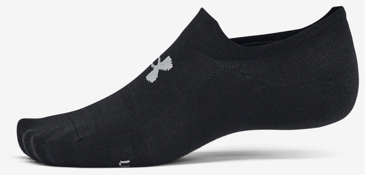 Under Armour Essential 6 Pack Ultra Low Socks Image 4 of 4. Tap to open photo gallery.