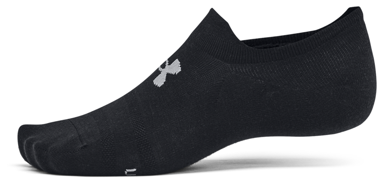 Under Armour Essential 6 Pack Ultra Low Socks Image 4 of 4. Tap to open photo gallery.