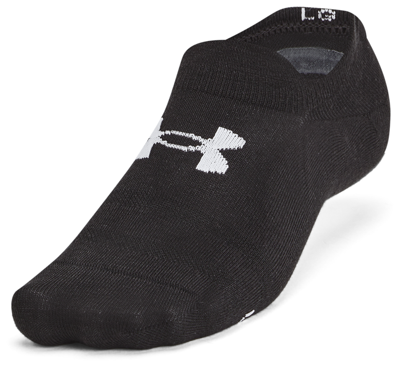 Under Armour Essential 6 Pack Ultra Low Socks Image 2 of 4. Tap to open photo gallery.