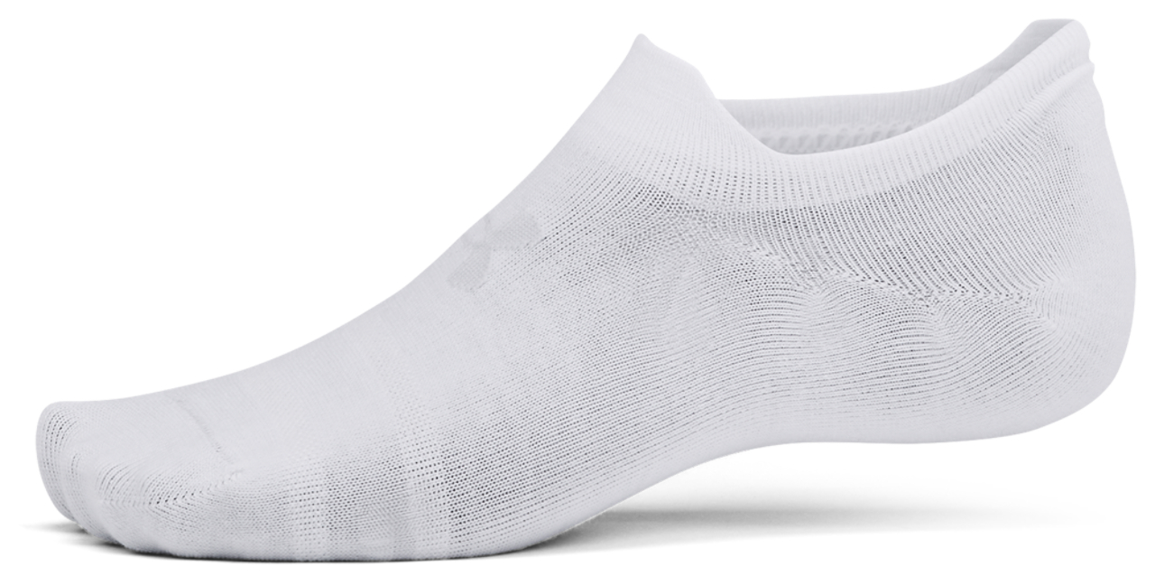 Under Armour Essential 6 Pack Ultra Low Socks Image 4 of 4. Tap to open photo gallery.