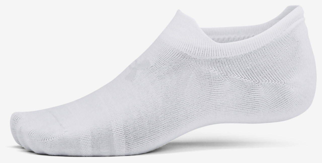 Under Armour Essential 6 Pack Ultra Low Socks Image 4 of 4. Tap to open photo gallery.