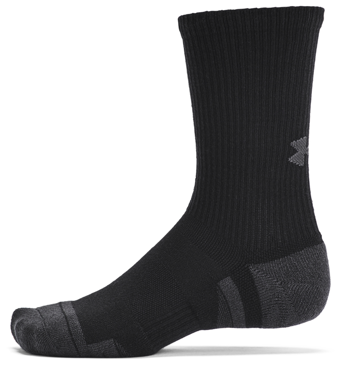Under Armour Perf Tech 6 Pack Crew Socks Image 2 of 4. Tap to open photo gallery.