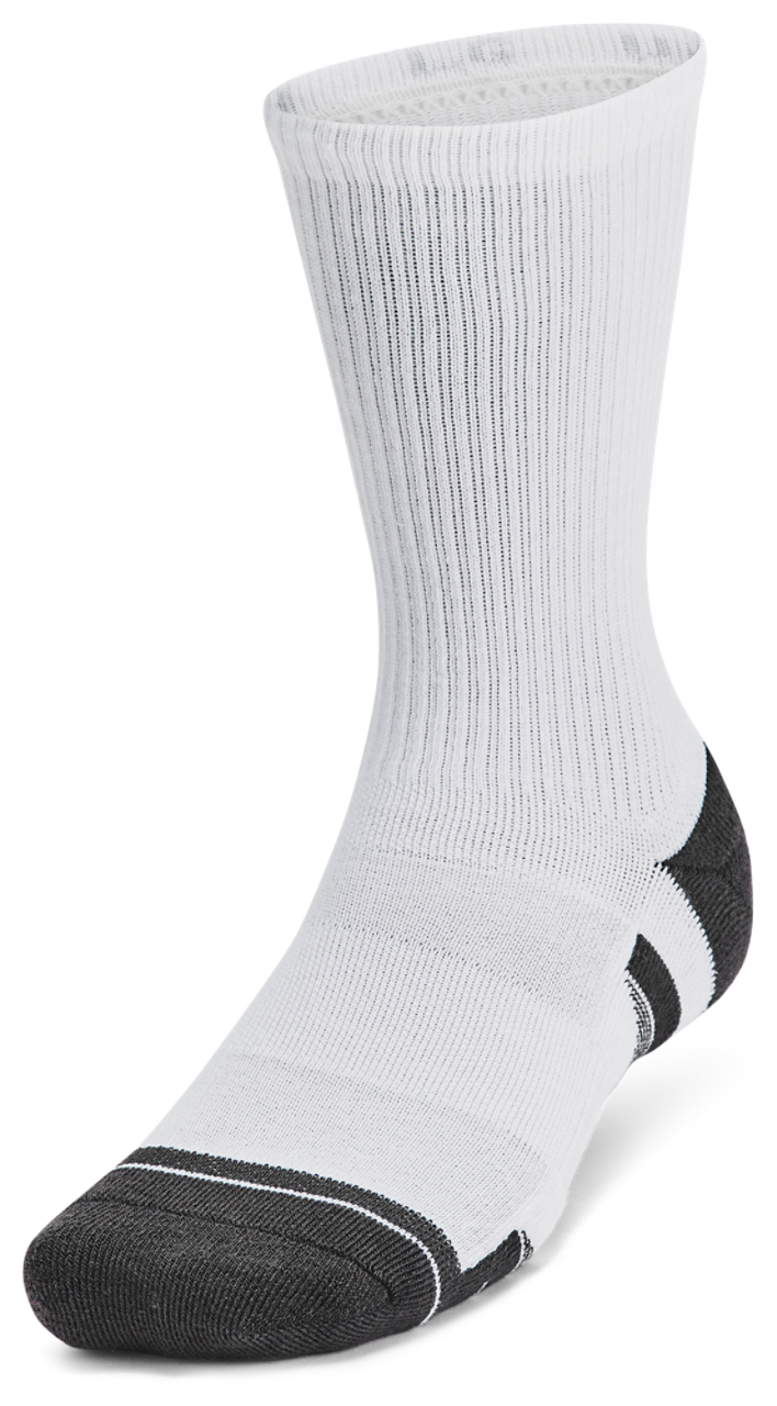 Under Armour Perf Tech 6 Pack Crew Socks Image 3 of 4. Tap to open photo gallery.