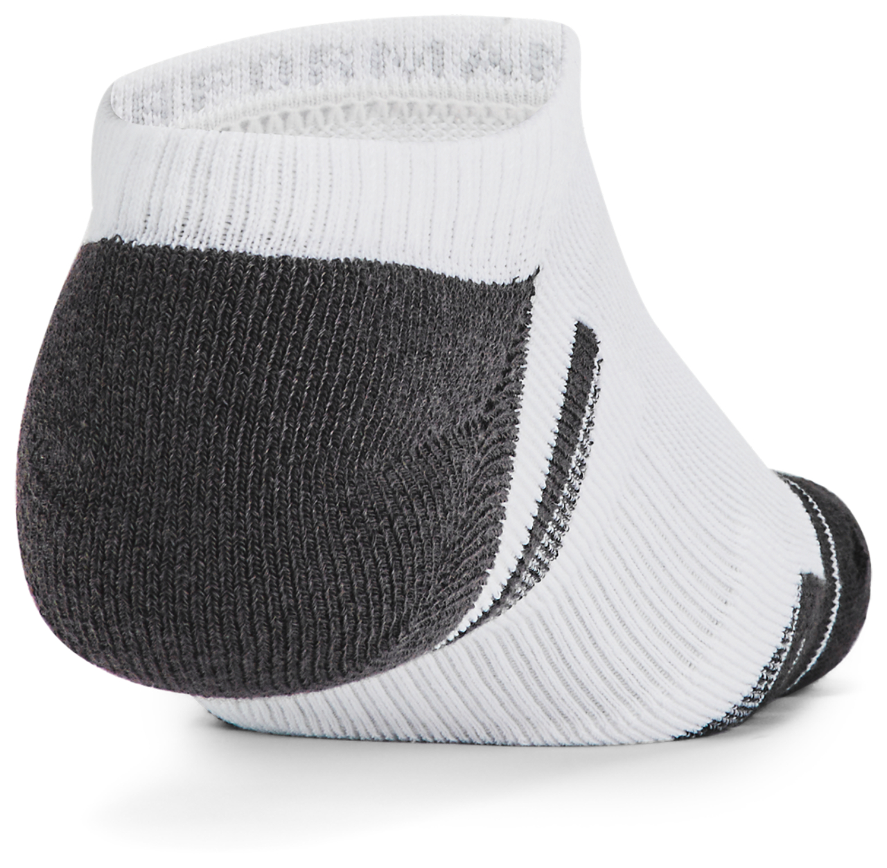 Under Armour Perf Tech 6 Pack No Show Socks Image 4 of 4. Tap to open photo gallery.