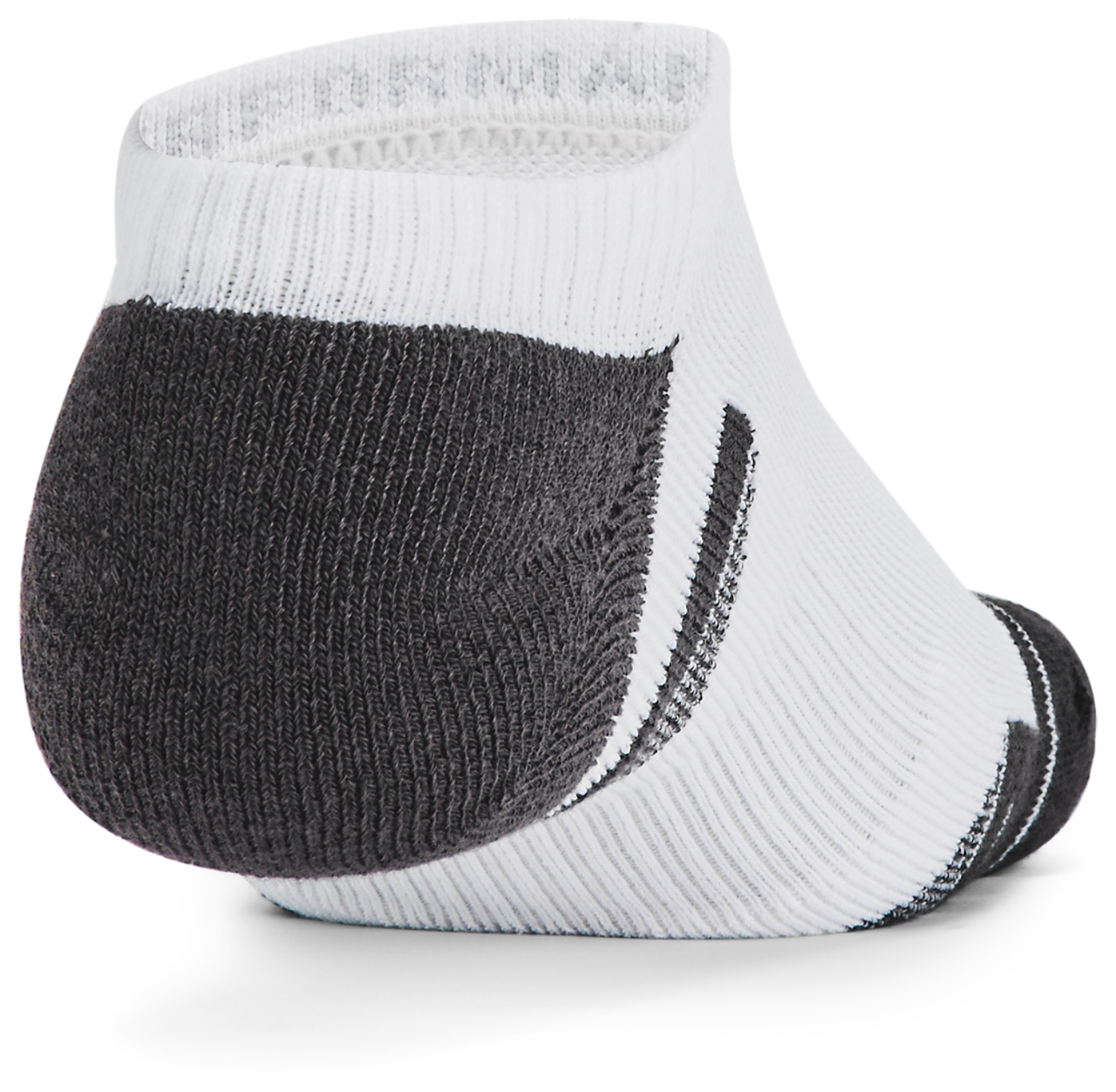 Under Armour Perf Tech 6 Pack No Show Socks Image 4 of 4. Tap to open photo gallery.