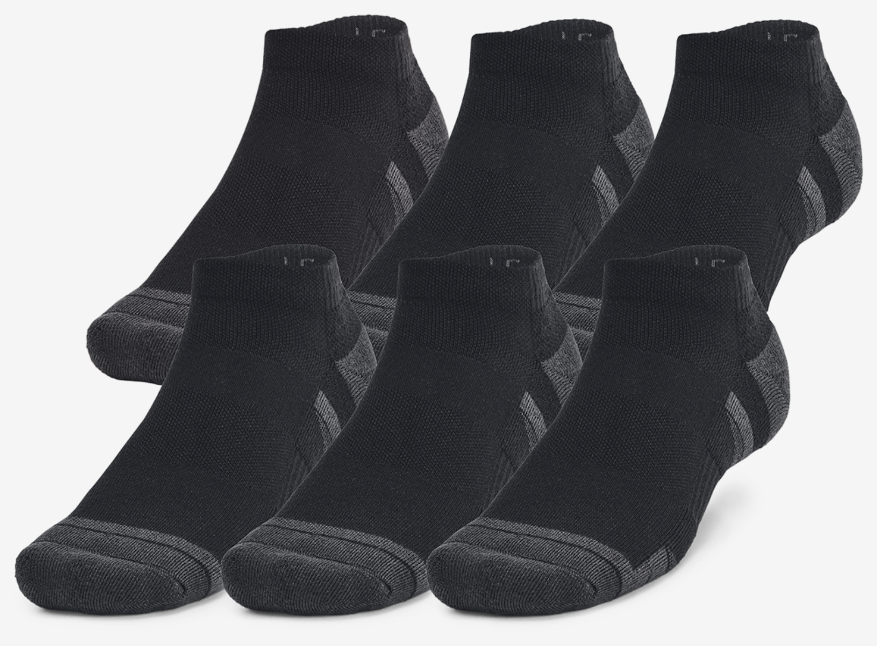 Under Armour Perf Tech 6 Pack Low Socks Image 1 of 4. Tap to open photo gallery.