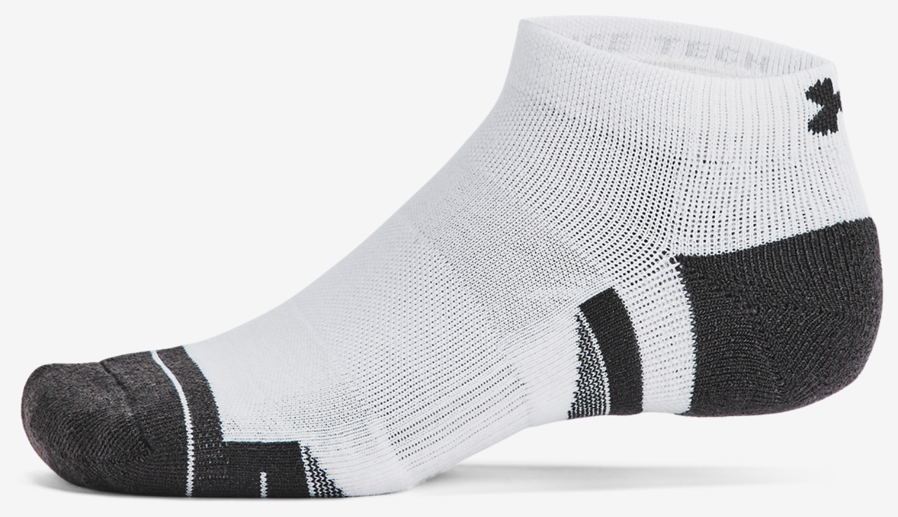 Under Armour Perf Tech 6 Pack Low Socks Image 2 of 4. Tap to open photo gallery.