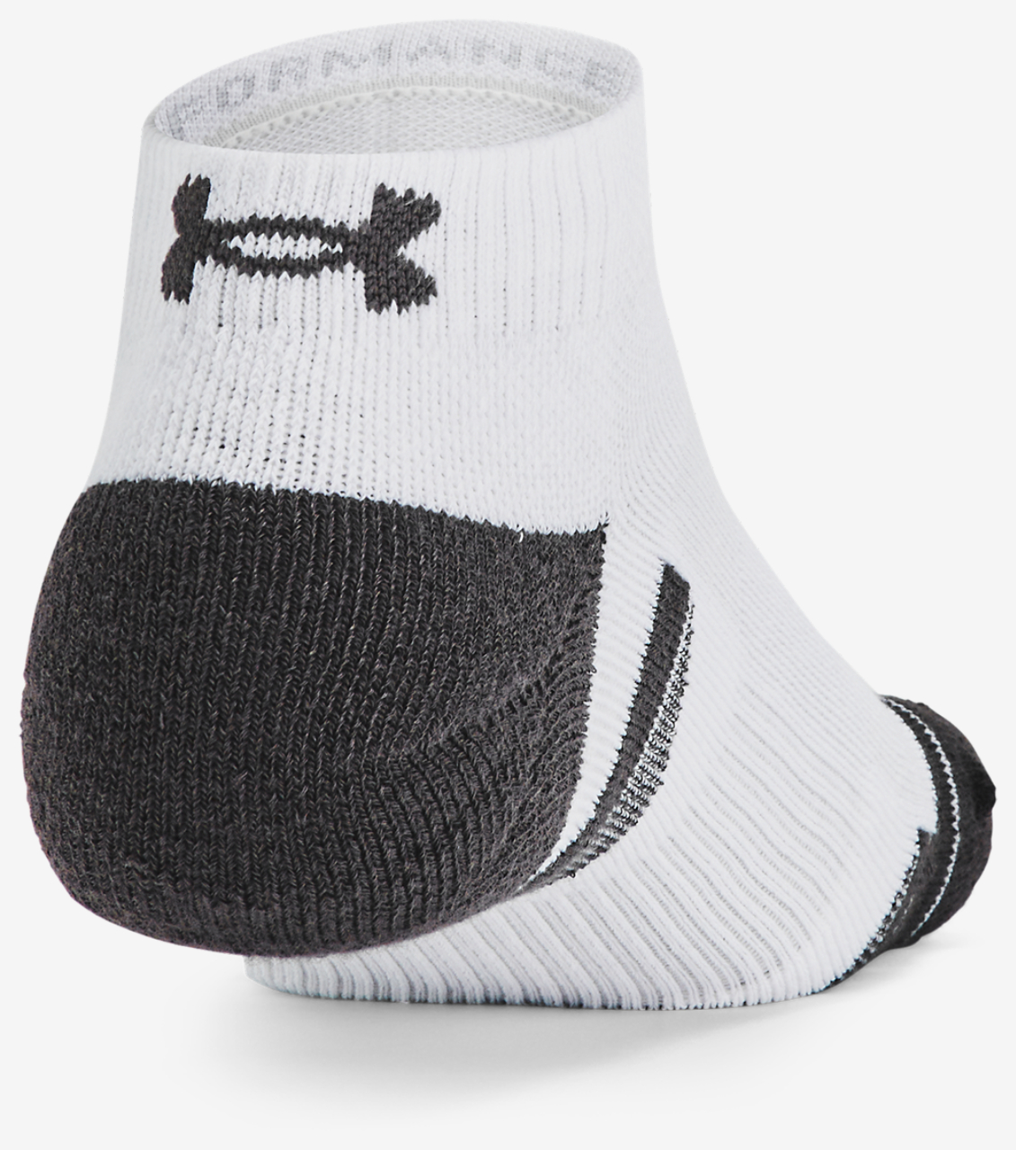 Under Armour Perf Tech 6 Pack Low Socks Image 4 of 4. Tap to open photo gallery.