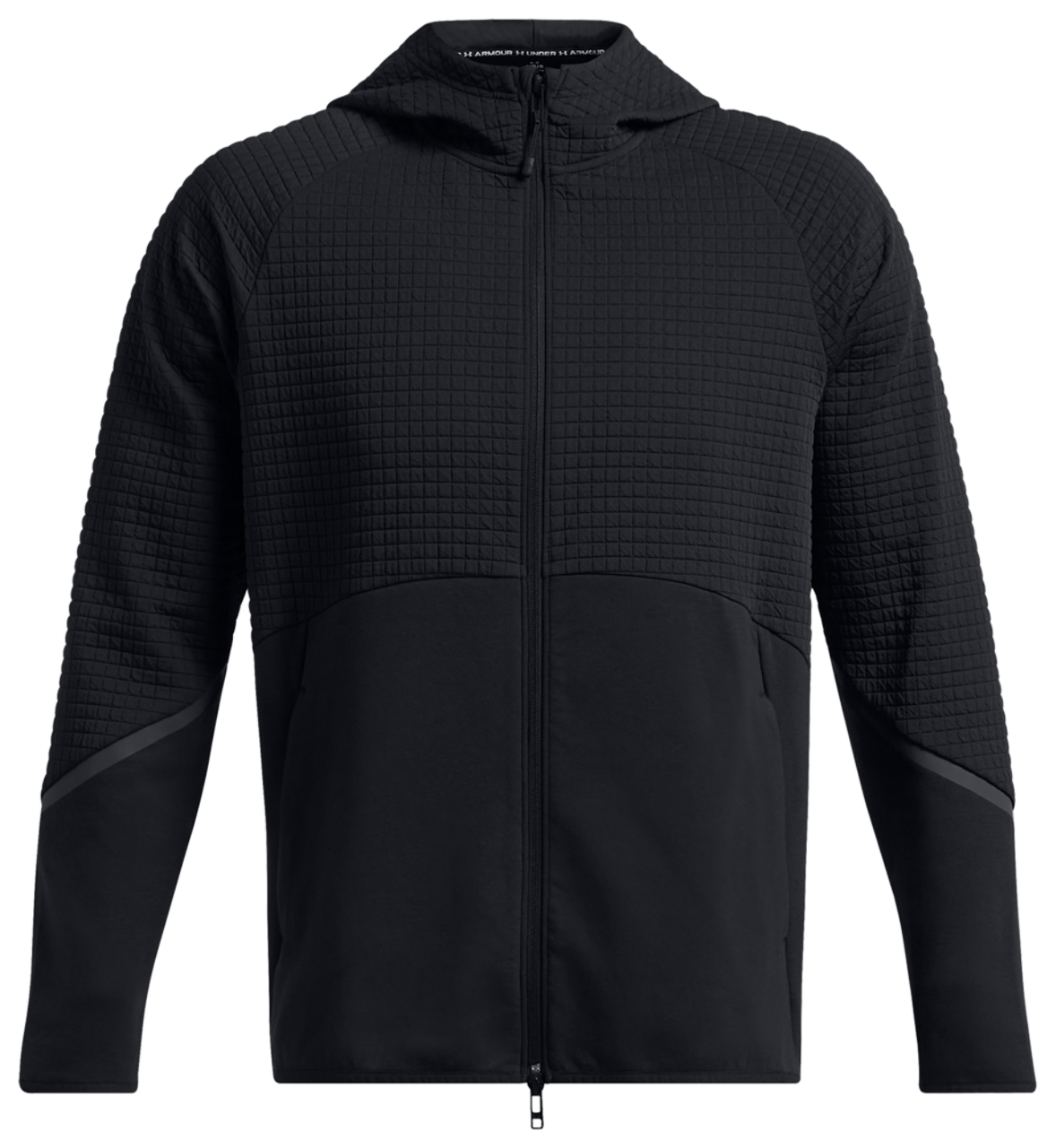 Under Armour Unstoppable Fleece Grid Full-Zip Image 3 of 4. Tap to open photo gallery.