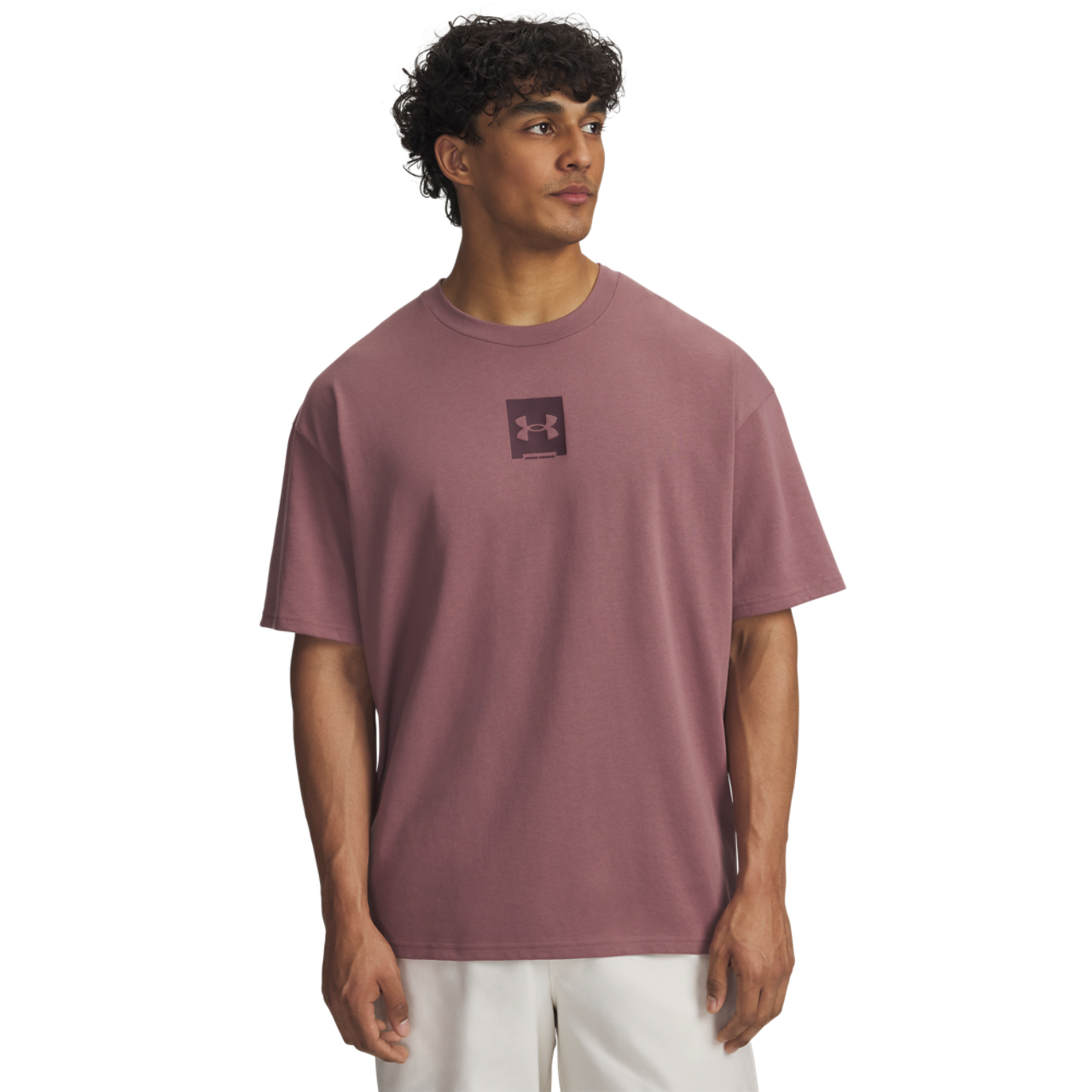 Under Armour Heavyweight Oversized T-Shirt Image 1 of 3. Tap to open photo gallery.